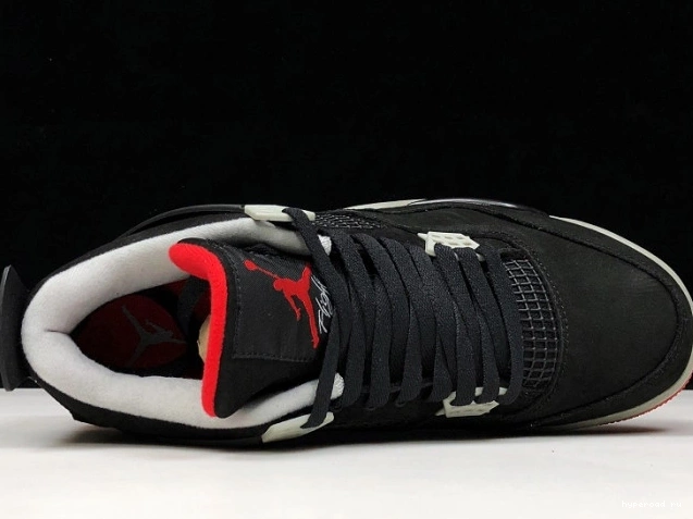 308497-060 4 CEMENT RETRO BLACK JORDAN 1210